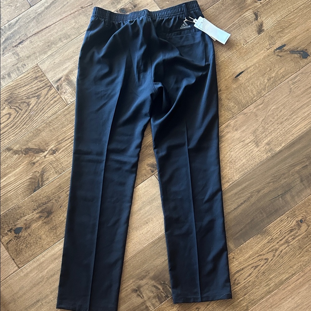 Adidas Boys Black Golf Pants